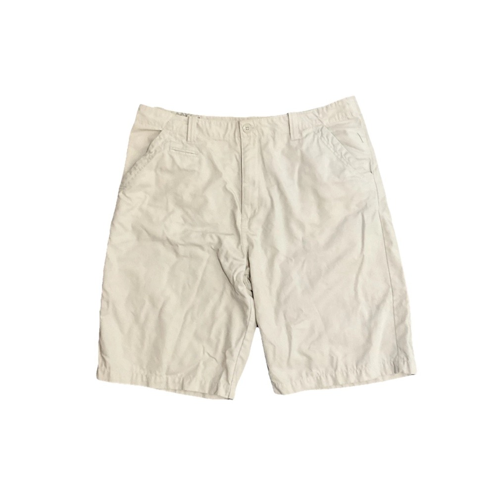 Timberland Stratham Issue Beige‎ Cotton Outdoor Utility Shorts Mens Size 40